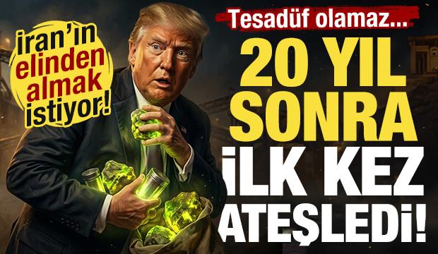 Zamanlama tesad&uuml;f olamaz! ABD İran'ın stokuna g&ouml;z dikti, 20 yıl sonra ateşledi!