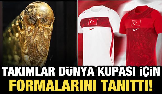 2026 D&uuml;nya Kupası'nda takımların giyeceği formalar belli oldu!