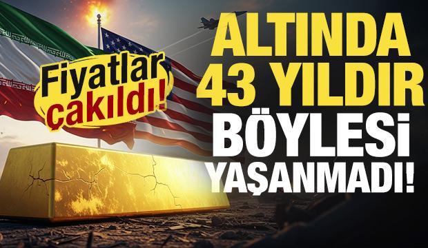 43 yılın en b&uuml;y&uuml;k haftalık kaybı! Altın fiyatları &ccedil;akıldı!