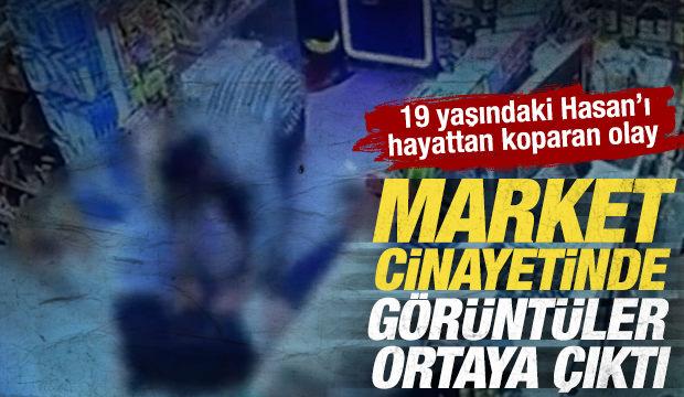 Antalya&rsquo;da markette m&uuml;şterisini &ouml;ld&uuml;rm&uuml;şt&uuml;: G&ouml;r&uuml;nt&uuml;ler ortaya &ccedil;ıktı