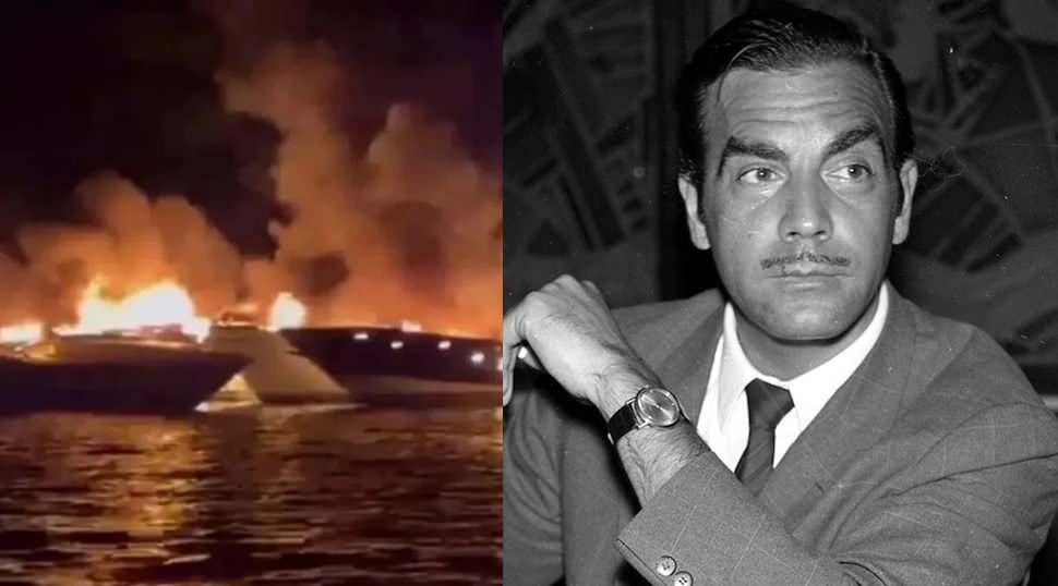 Ayhan Işık'ın kızıyla damadı &ouml;l&uuml;mden d&ouml;nd&uuml;! Yangın faciasından son anda kurtuldular