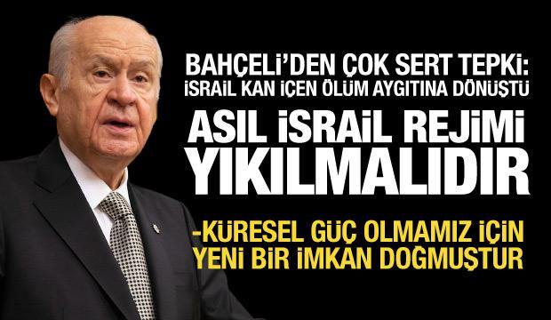 Bah&ccedil;eli: Asıl rejim değişikliği İsrail'de yaşanmalıdır