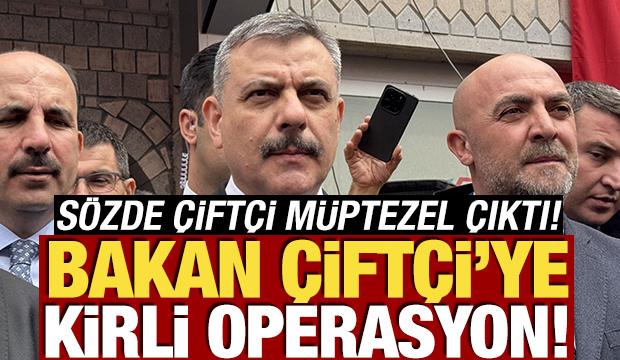 Bakan &Ccedil;ift&ccedil;i&rsquo;ye kirli operasyon! S&ouml;zde &ccedil;ift&ccedil;i m&uuml;ptezel &ccedil;ıktı