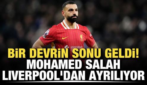 Bir devrin sonu! Mohamed Salah, Liverpool'dan ayrılıyor