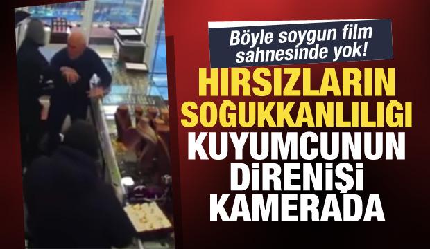 Diyarbakır&rsquo;da kuyumcuya silahlı baskın: 1,5 kilo altını b&ouml;yle &ccedil;aldılar