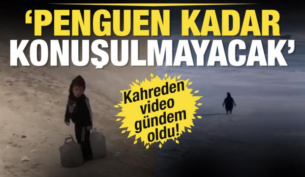 Gazze'de &ccedil;ocuk olmak... Bir penguen kadar konuşulmayacak