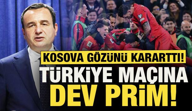 G&ouml;z&uuml; kararttılar! Kosova Başbakanı Albin Kurti'den T&uuml;rkiye ma&ccedil;ına dev prim