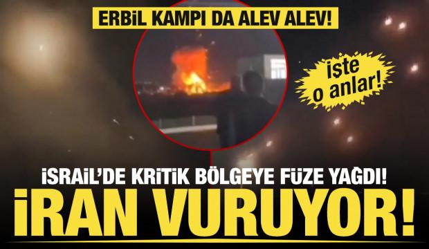 İran, Erbil'de ve İsrail'in g&uuml;neyini hedef alan iki dalga halinde misilleme yaptı