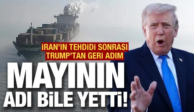 İran'ın mayın tehdidinden sonra Trump geri adım attı