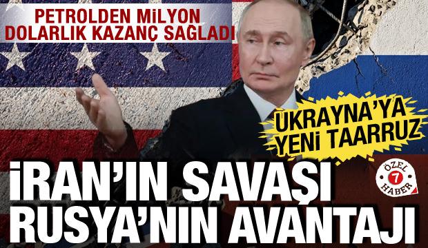 İran'ın savaşı Rusya'nın avantajı! Petrol gelirleri artınca Ukrayna i&ccedil;in harekete ge&ccedil;ti