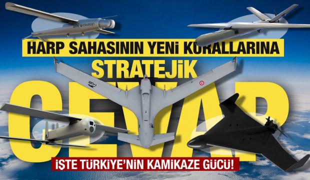 K2 d&uuml;nyada g&uuml;ndem oldu, peki diğerleri! İşte T&uuml;rkiye'nin kamikaze dronları