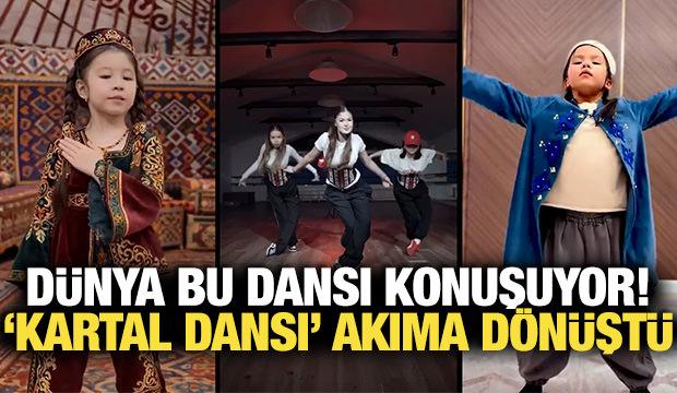 Kazakistan'da başladı, T&uuml;rk devletlerinde akım oldu: Kartal Dansı