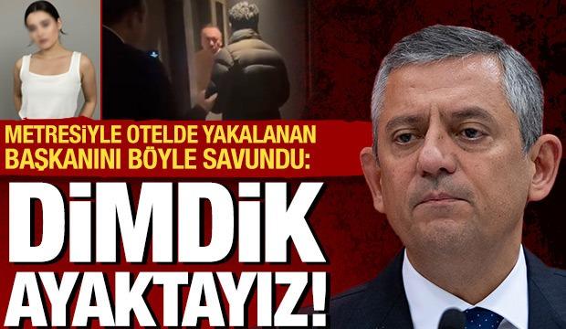 Metresiyle otelde yakalanan Uşak Belediye Başkanını b&ouml;yle savundu: 'Dimdik ayaktayız'