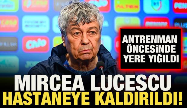 Mircea Lucescu antrenman &ouml;ncesi yere yığıldı! Hastaneye kaldırıldı
