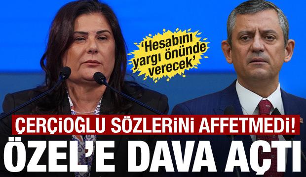 &Ouml;zlem &Ccedil;er&ccedil;ioğlu'ndan &Ouml;zg&uuml;r &Ouml;zel'e dava: Hesabını verecek