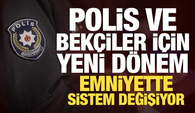 Polis ve bek&ccedil;iler i&ccedil;in yeni d&ouml;nem başlıyor! Bakan &Ccedil;ift&ccedil;i duyurdu