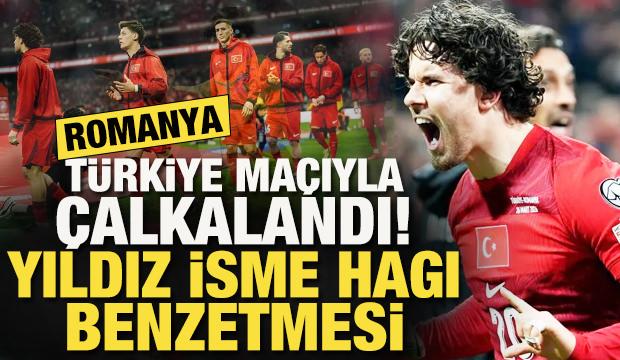 Romanya, T&uuml;rkiye ma&ccedil;ıyla &ccedil;alkalandı: Milli yıldıza Hagi benzetmesi