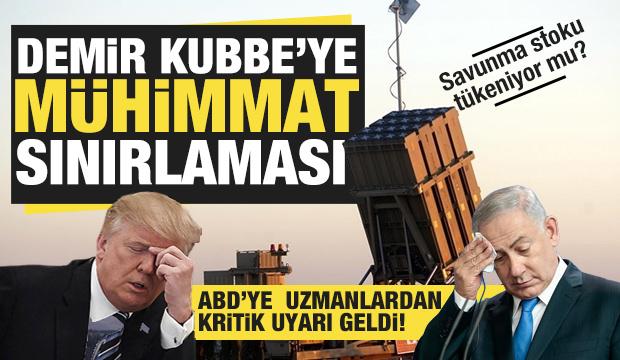 Savunma sistemleri delik deşik olan İsrail&rsquo;de m&uuml;himmat kullanımına sınırlama!