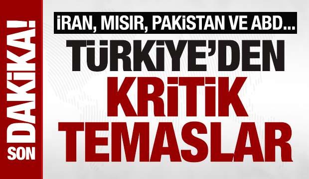 SON DAKİKA: Bakan Fidan'dan İran, Mısır, Pakistan ve ABD ile kritik g&ouml;r&uuml;şmeler