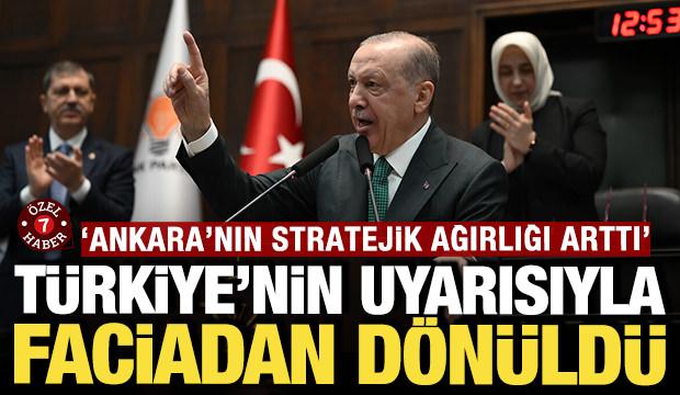 T&uuml;rkiye'nin uyarısıyla facianın eşiğinden d&ouml;n&uuml;ld&uuml;: 'Ankara'nın stratejik ağırlığı arttı'
