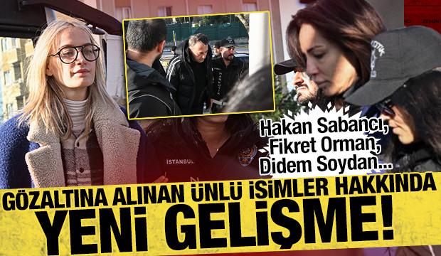 &Uuml;nl&uuml; isimlere uyuşturucu operasyonu: 8 kişi mahkemeye sevk edildi!