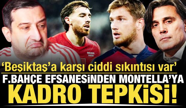 &Uuml;nl&uuml; yorumcudan Montella'ya kadro tepkisi! 'Beşiktaş'a karşı ciddi sıkıntısı var'