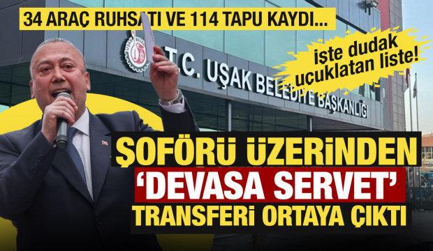 Uşak Belediyesindeki yolsuzluk ağında şof&ouml;r Cihan Aras'ın '&uuml;zerindeki' servet deşifre oldu