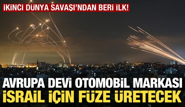 Volkswagen İsrail i&ccedil;in f&uuml;ze &uuml;retecek