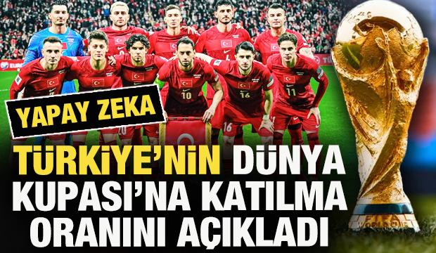 Yapay zekadan Kosova ma&ccedil;ı &ouml;ncesi T&uuml;rkiye ile ilgili D&uuml;nya Kupası tahmini!