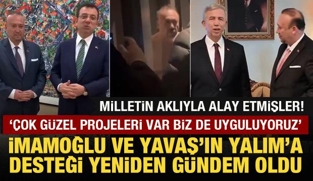 Yavaş ve İmamoğlu'nun &Ouml;zkan Yalım'a desteği yeniden g&uuml;ndem oldu