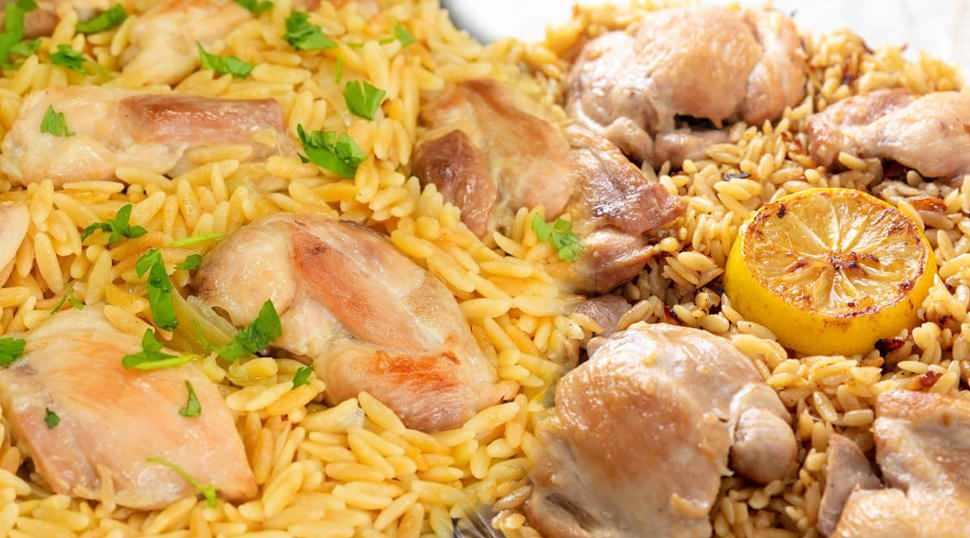 30 dakikada hazır! Tavuklu arpa şehriye pilavı tarifi