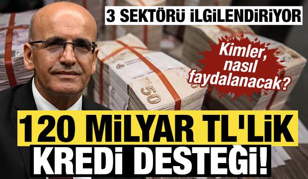 3 sekt&ouml;re tarihi destek! 120 milyar TL'lik taze kan! Kimler, nasıl faydalanacak?