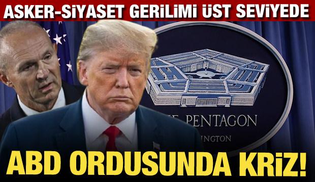 ABD&rsquo;de savaş krizi: Generaller g&ouml;revden alındı