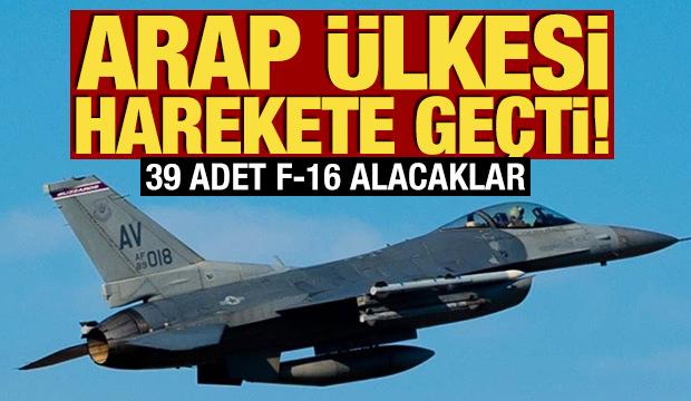 Arap &uuml;lkesinden F-16 hamlesi! 39 adet alacaklar