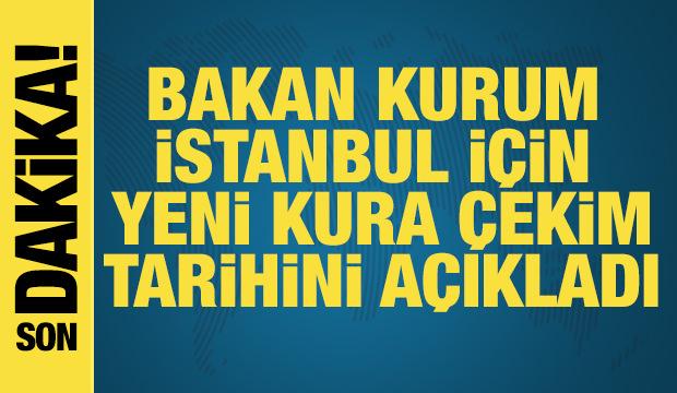 Bakan Kurum: Yarın İstanbul'umuz i&ccedil;in yeni m&uuml;jdelerimizi a&ccedil;ıklayacağız