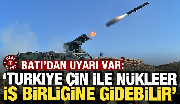 Batı'dan uyarı var: 'T&uuml;rkiye, &Ccedil;in ile 'n&uuml;kleer iş birliğine' gidebilir'