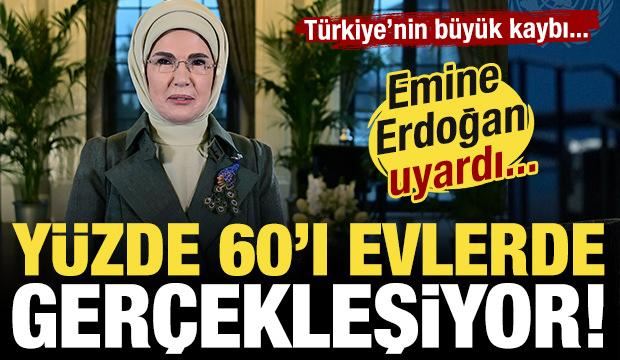 Emine Erdoğan: Gıda israfının faturasını t&uuml;m insanlık &ouml;d&uuml;yor