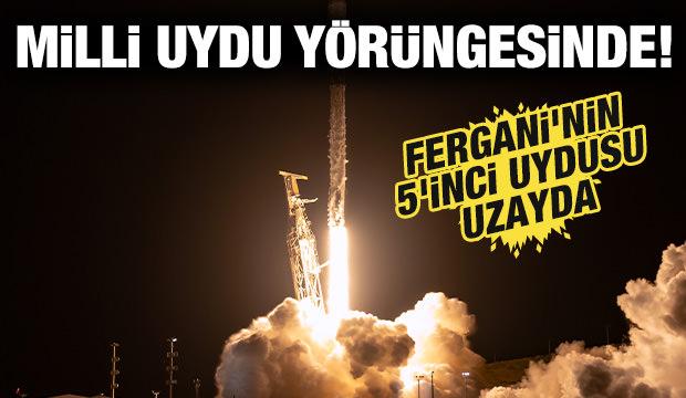 Fergani'nin beşinci uydusu uzayda