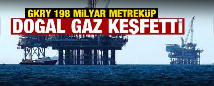 GKRY, 198 milyar metrek&uuml;p doğal gaz keşfetti