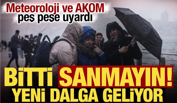 G&uuml;neşe aldanmayın, yeni yağış dalgası geliyor! İstanbul'da 4-5 g&uuml;n s&uuml;recek