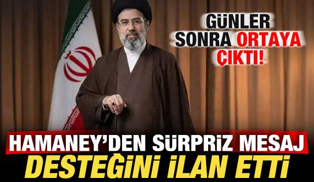 Hamaney'den s&uuml;rpriz mesaj! Desteğini ilan etti! G&uuml;nler sonra ortaya &ccedil;ıktı