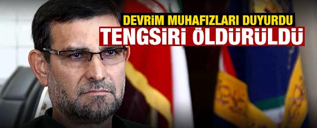 İran Devrim Muhafızları Ordusu duyurdu: Ali Rıza Tengsiri &ouml;ld&uuml;r&uuml;ld&uuml;