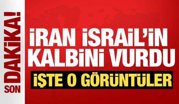 İran, Tel Aviv ve Petah Tikva'yı vurdu!