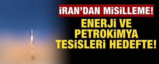 İran'dan ABD ve İsrail'e ait enerji ve petrokimya tesislerine misilleme saldırı