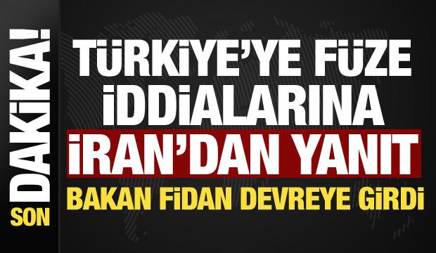 Son dakika: İran&rsquo;dan T&uuml;rkiye&rsquo;ye f&uuml;ze iddialarına net yanıt!
