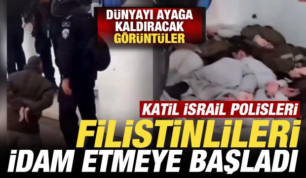 İsrail, Filistinlileri idam etmeye başladı! D&uuml;nyayı ayağa kaldıracak g&ouml;r&uuml;nt&uuml;ler
