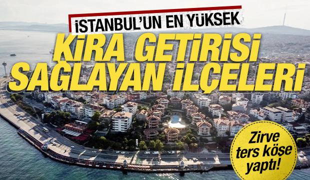 İstanbul'un en y&uuml;ksek kira getirisi sağlayan il&ccedil;eleri! Zirve ters k&ouml;şe yaptı