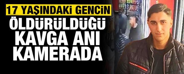 Kocaeli'de 17 yaşındaki gencin &ouml;ld&uuml;r&uuml;ld&uuml;ğ&uuml; kavganın g&ouml;r&uuml;nt&uuml;leri ortaya &ccedil;ıktı