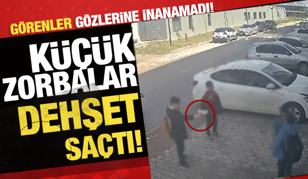 K&uuml;&ccedil;&uuml;k zorbalar hakkında su&ccedil; duyurusu!