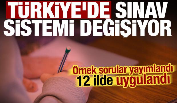MEB d&uuml;ğmeye bastı! Sınavlarda k&ouml;kl&uuml; değişiklik: 12 ilde uygulama yapıldı